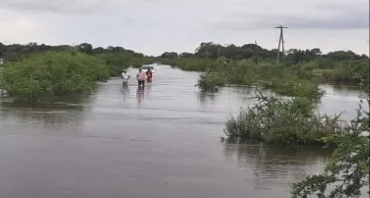 Empedrado en emergencia por lluvias: "Tuvimos casi 300 milímetros en 12 horas"